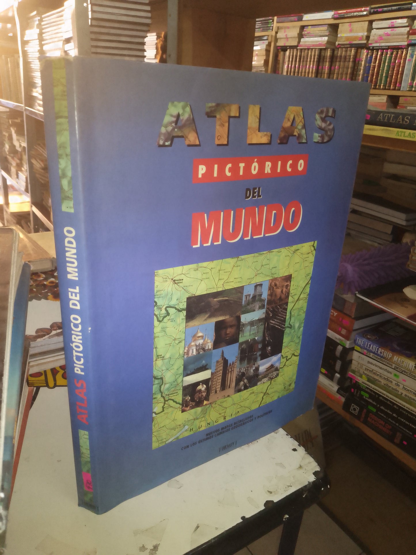 ATLAS PICTÓRICO DEL MUNDO POR SIMON PALFREY USADO TURISMO INTERNACIONAL LITERARIO 207