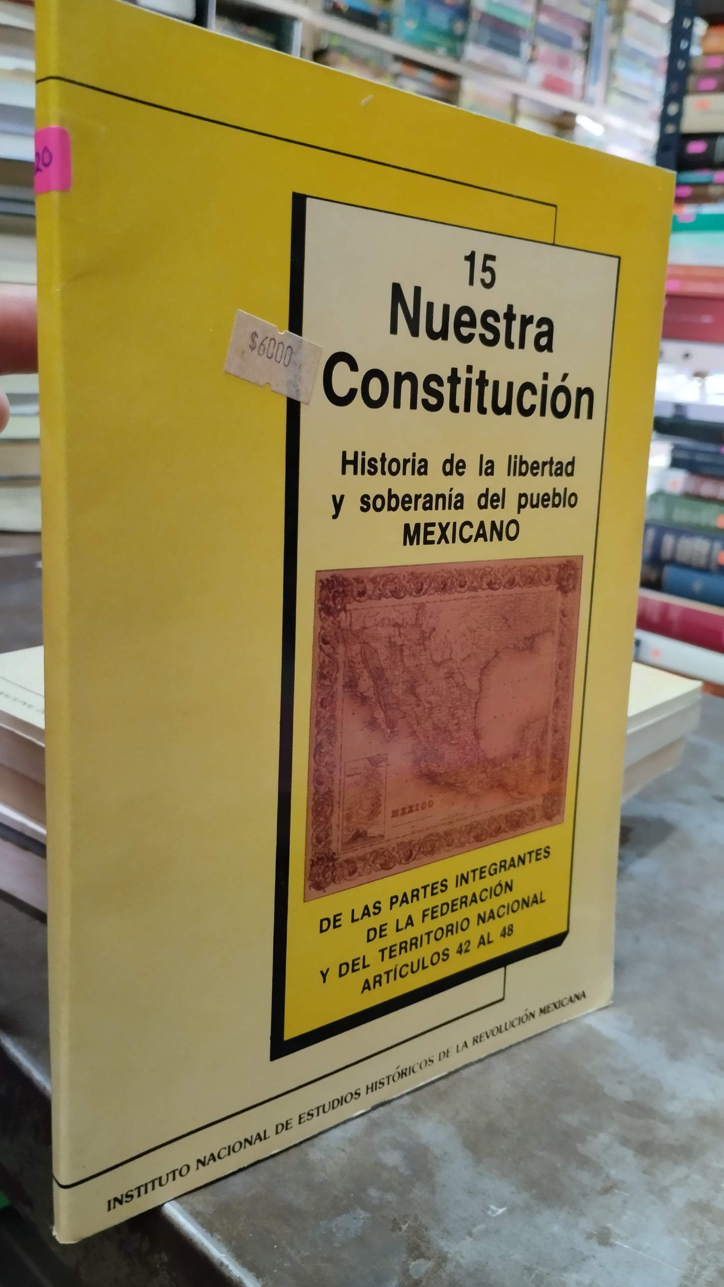 HISTORIA DE LA LIBERTAD Y SOBERANIA DEL PUEBLO MEXICANO 15 LIBRO USADO DERECHO ALDAMA