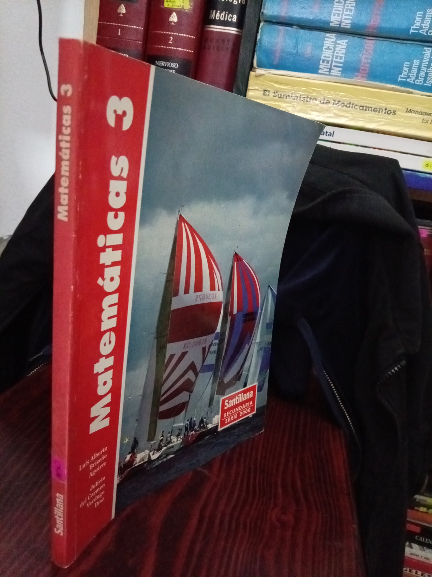 MATEMÁTICAS 3 (SECUNDARIA) POR LUIS ALBERTO BRISEÑO AGUIRRE Y JULIETA DEL CARMEN VERDUGO DÍAZ USADO MATEMÁTICAS LITERARIO 305
