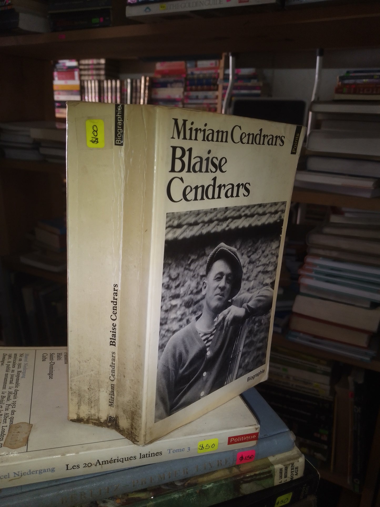 BLAISE CENDRARS POR MIRIAM CENDRARS USADO IDIOMAS LITERARIO 207