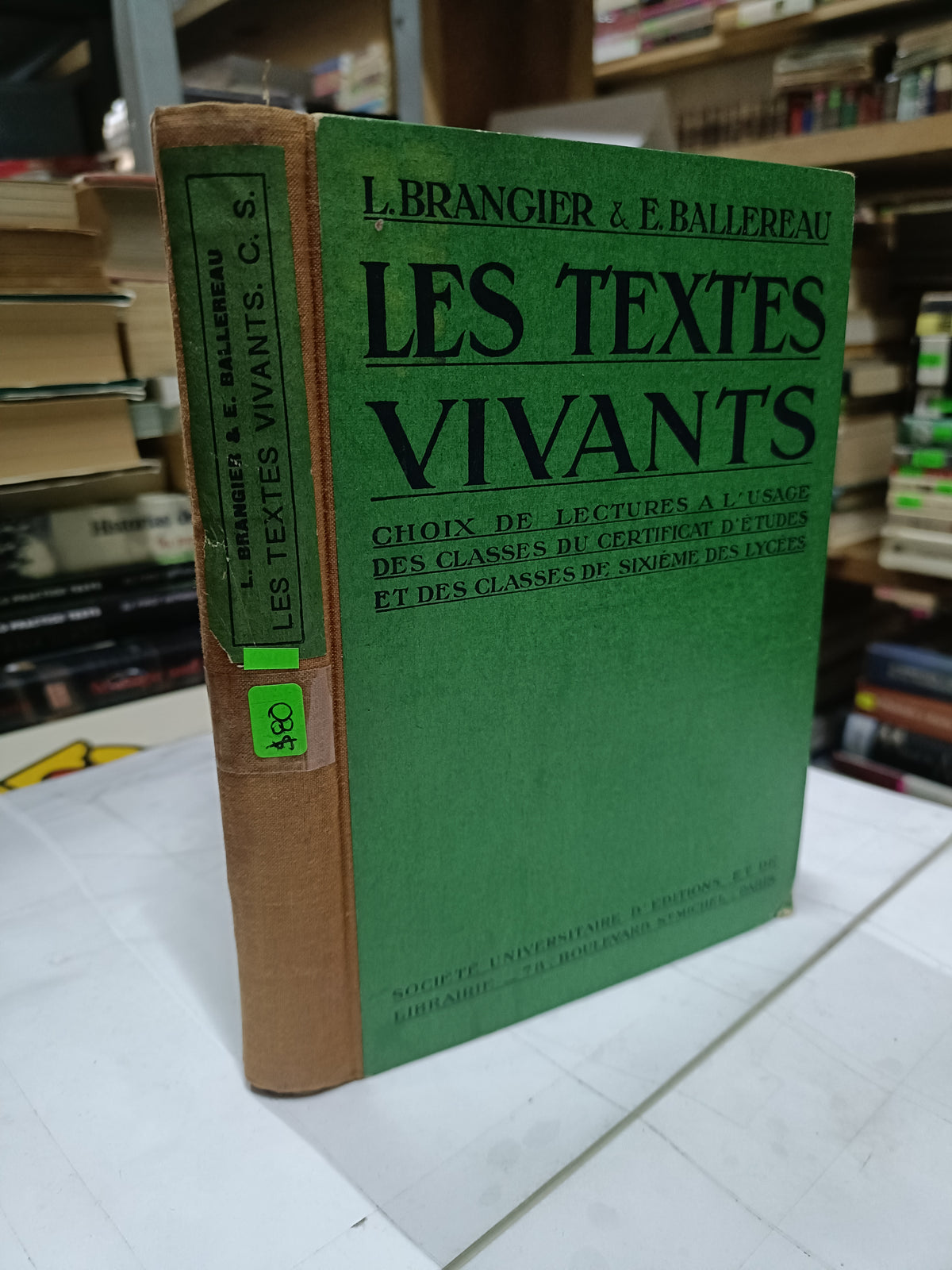 LES TEXTES VIVANTS POR L. BRANGIES USADO IDIOMAS LITERARIO 207