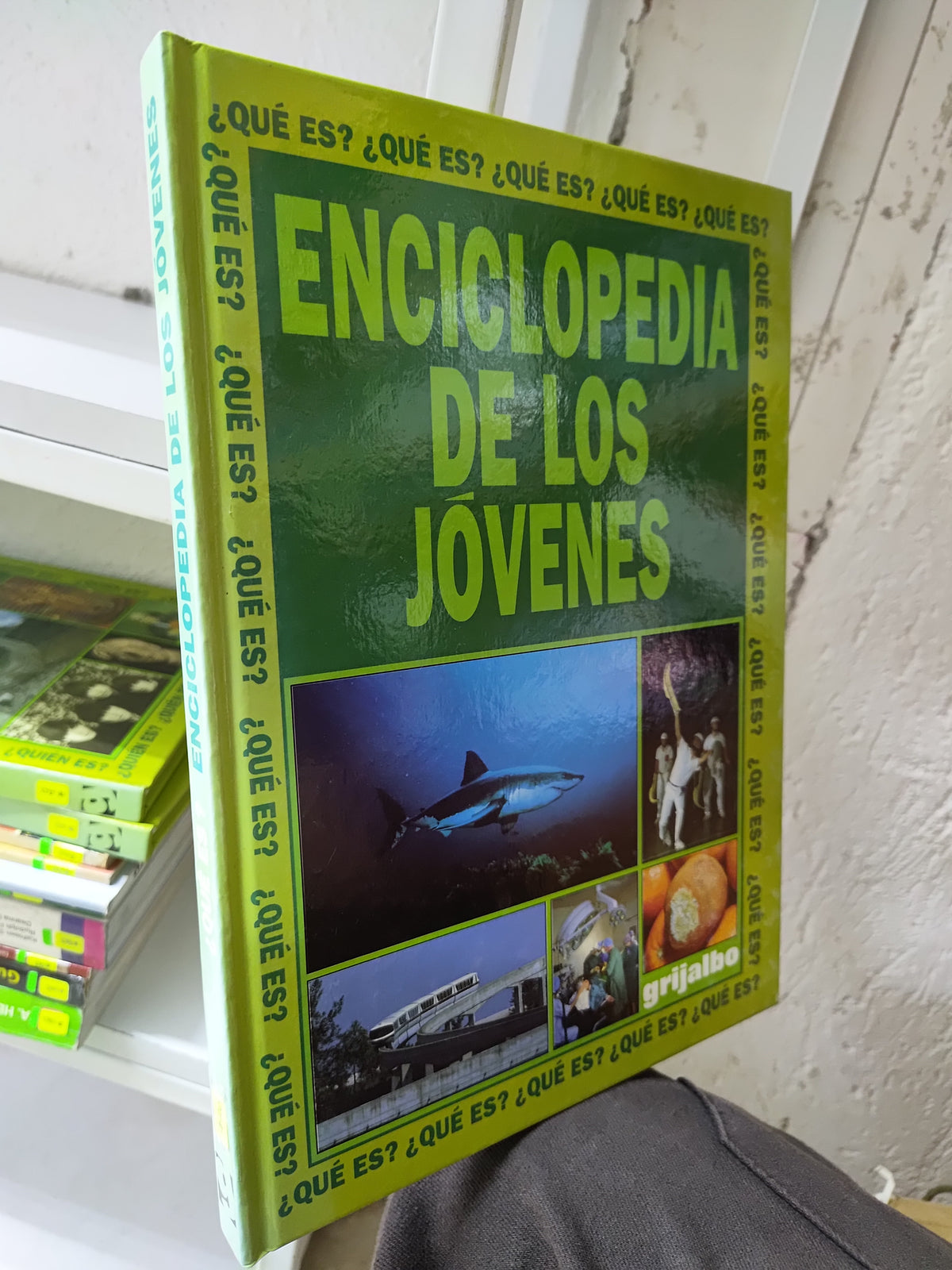 ENCICLOPEDIA DE LOS JOVENES ¿QUE ES? POR EDITORIAL GRIJALBO USADO EDUCACION JUAREZ 515