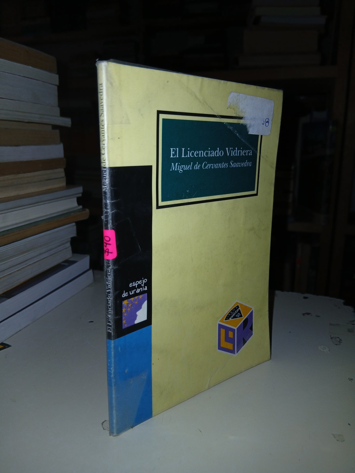 EL LICENCIADO VIDRIERA POR MIGUEL DE CERVANTES SAAVEDRA USADO NOVELA LITERARIO 207
