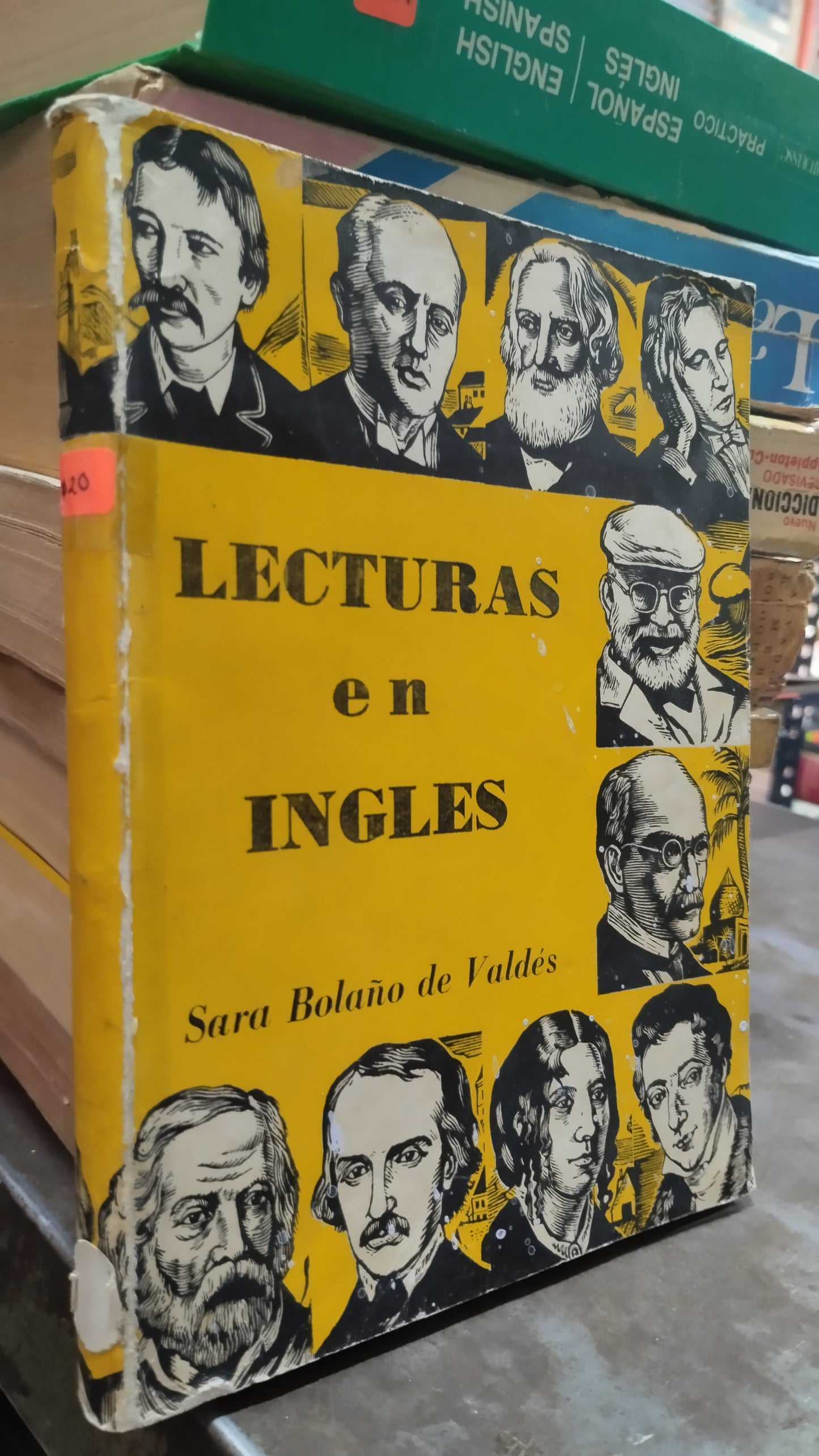 LECTURAS EN INGLES POR SARA BOLAÑO DE VALDES LIBRO USADO IDIOMAS ALDAMA