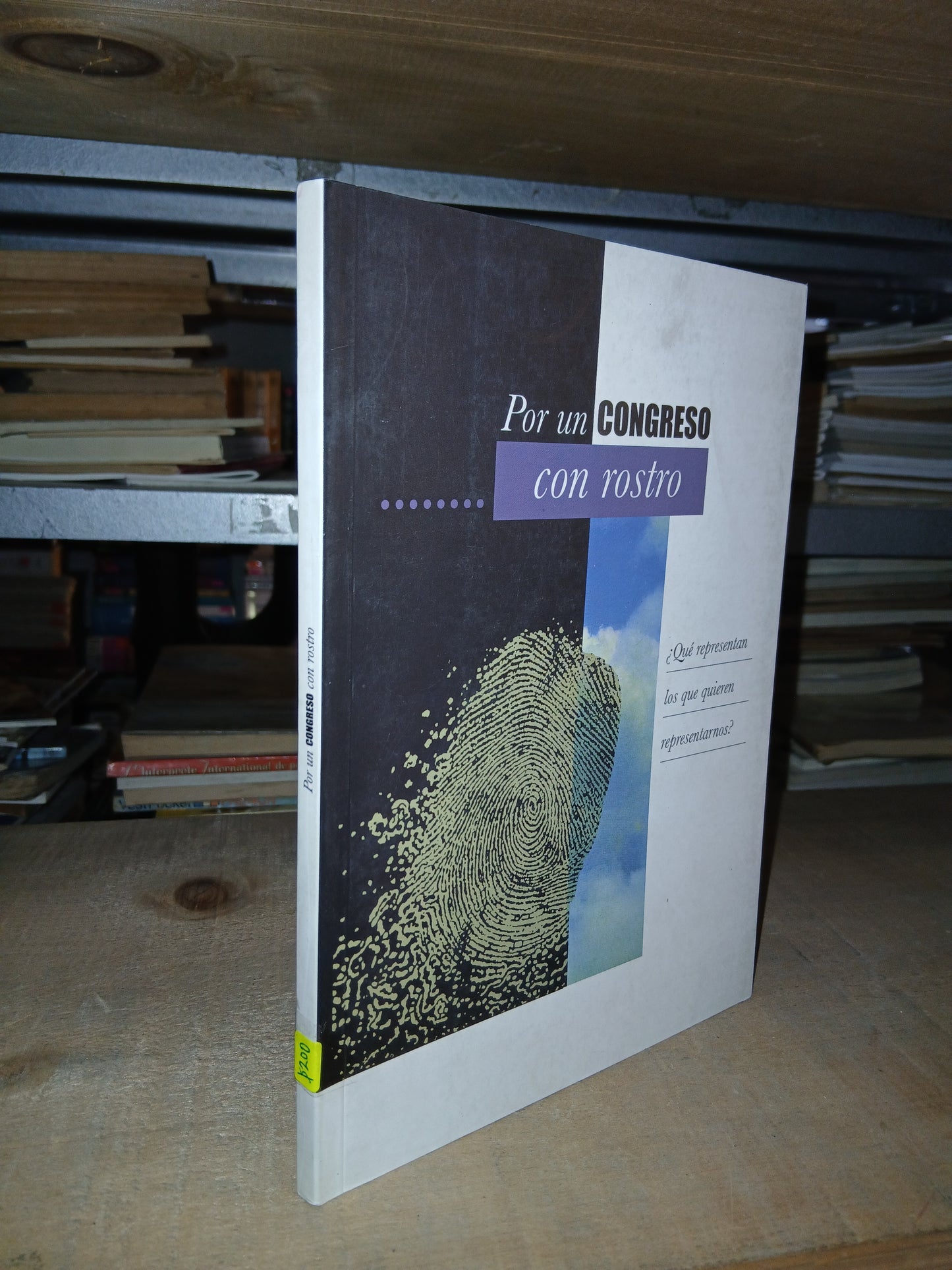 POR UN CONGRESO CON ROSTRO USADO DERECHO LITERARIO 207