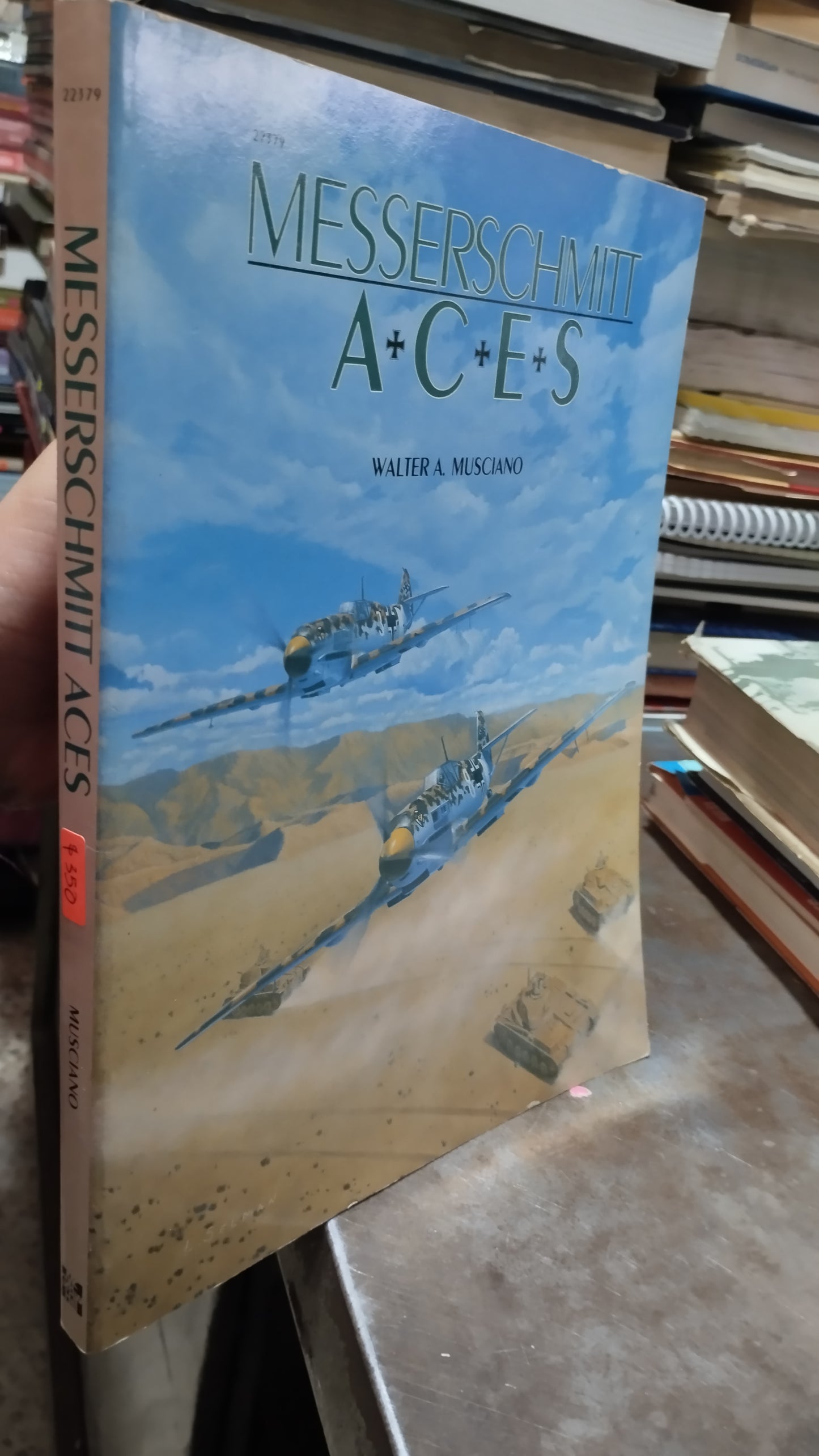 MESSERSCHMITT ACES POR WALTER A MUSCIANO LIBRO USADO HISTORIA ALDAMA
