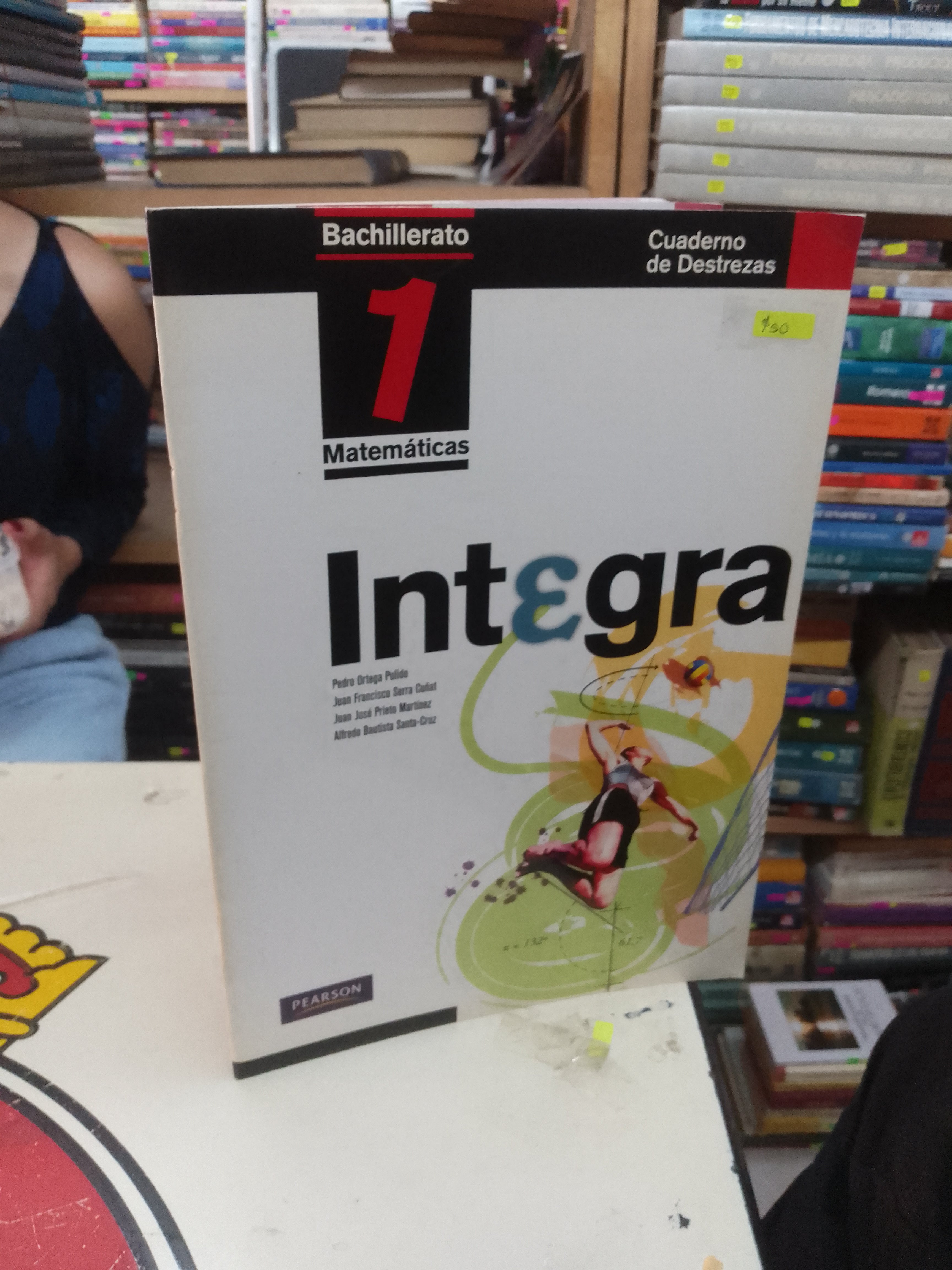 INTEGRA BACHILLERATO 1 CUADERNO DE DESTREZAS USADO MATEMÁTICAS LITERAR ...