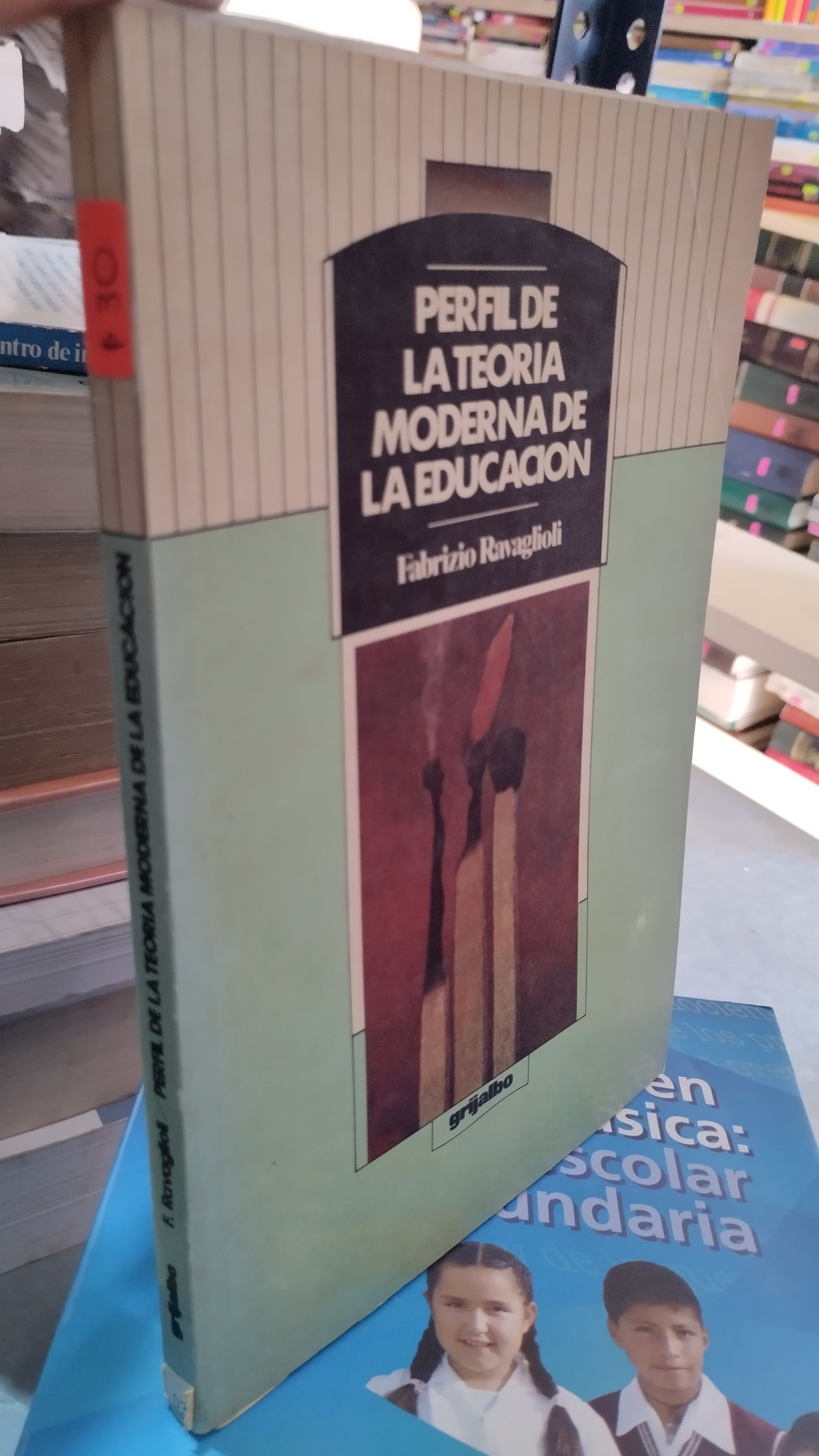 PERFIL DE LA TEORIA MODERNA DE LA EDUCACIÓN POR FABRIZIO RAVAGLIOLI LIBRO USADO EDUCACIÓN ALDAMA