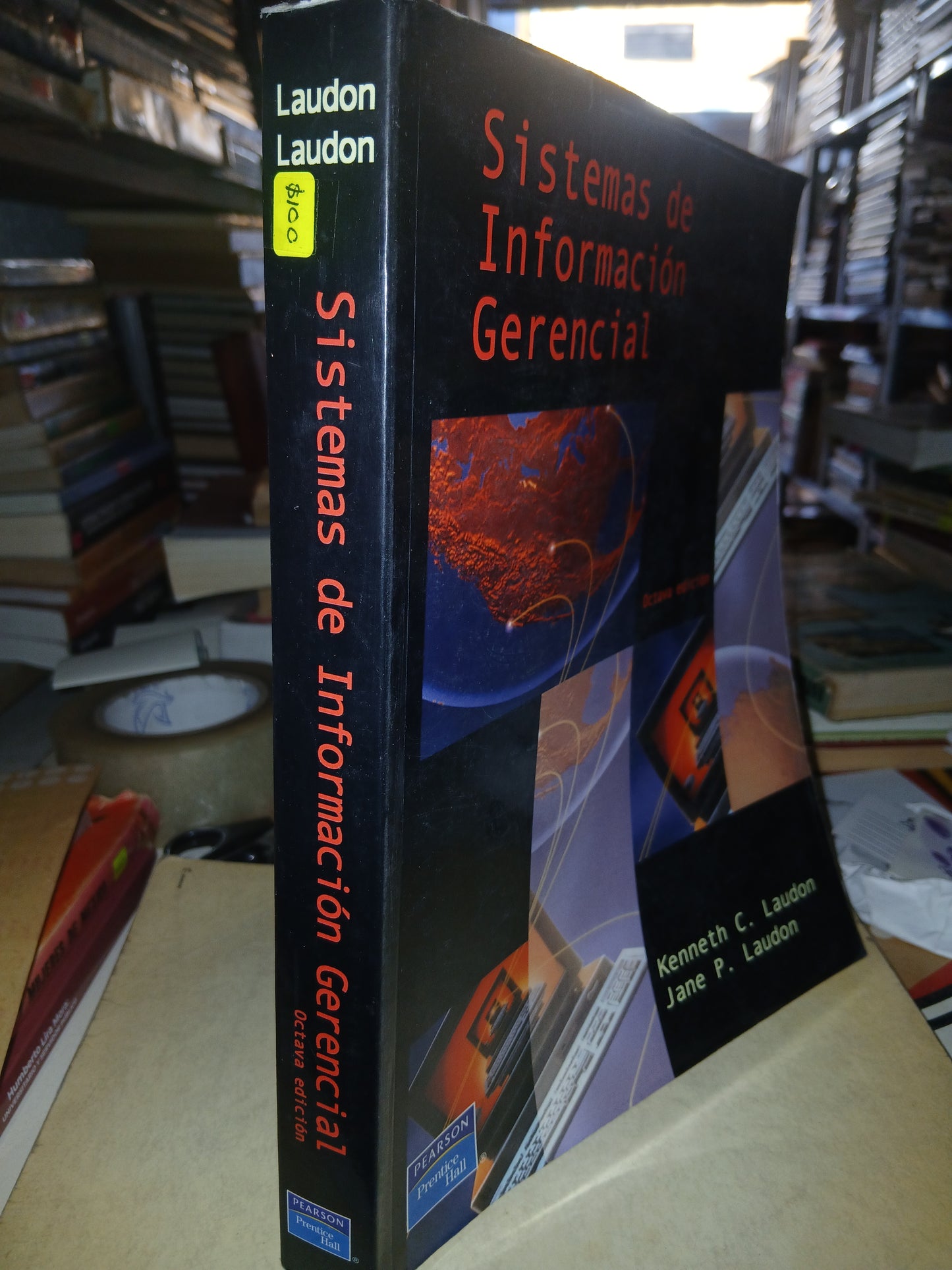 SISTEMAS DE INFORMACIÓN GERENCIAL OCTAVA EDICION POR KENNETH C LAUDON USADO ADMINISTRACION LITERARIO 207