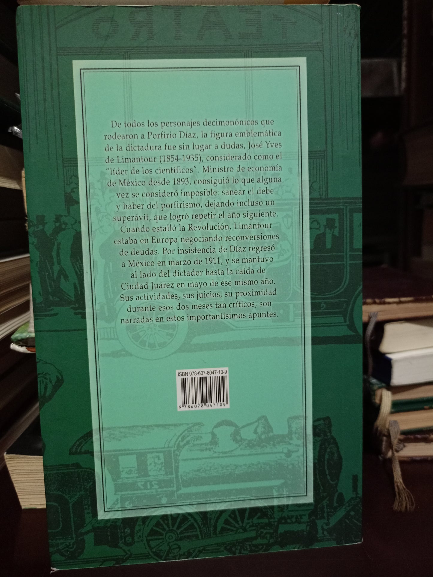 APUNTES DE MI VIDA PÚBLICA POR JOSÉ YVES DE LIMANTOUR USADO NOVELA LITERARIO 305