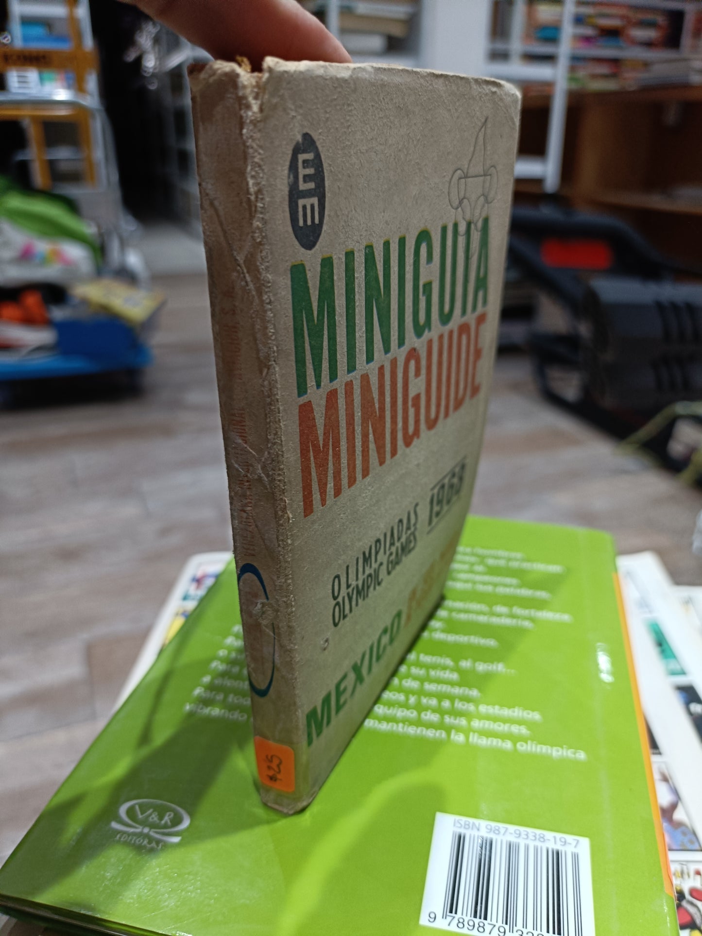 MINIGUIA MEXICO EN SUS MANOS OLIMPIADAS 1968 USADO DEPORTES JUAREZ 515