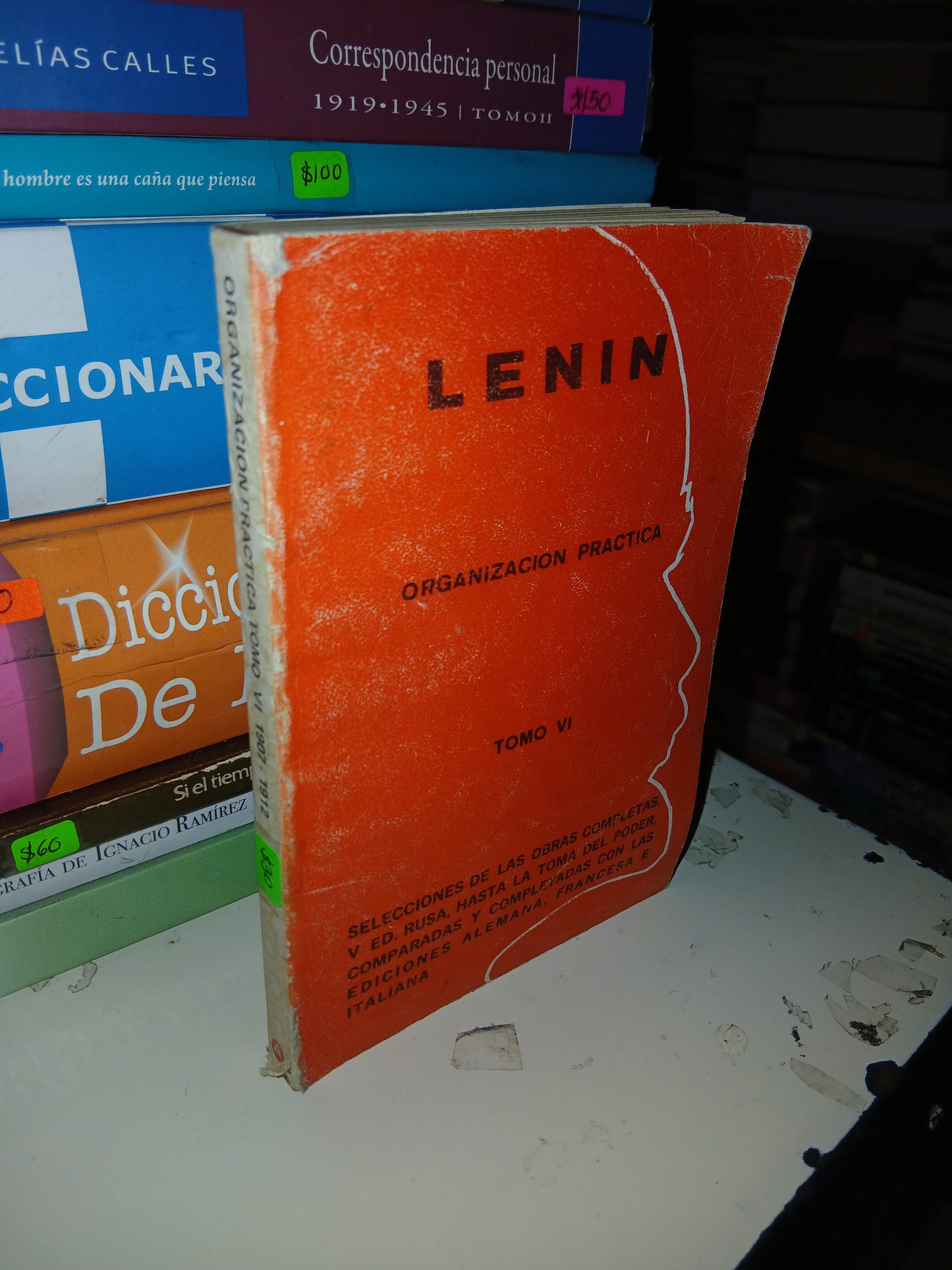 ORGANIZACIÓN PRÁCTICA TOMO VI 1907-1912 POR LENIN USADO HISTORIA LITERARIO 207