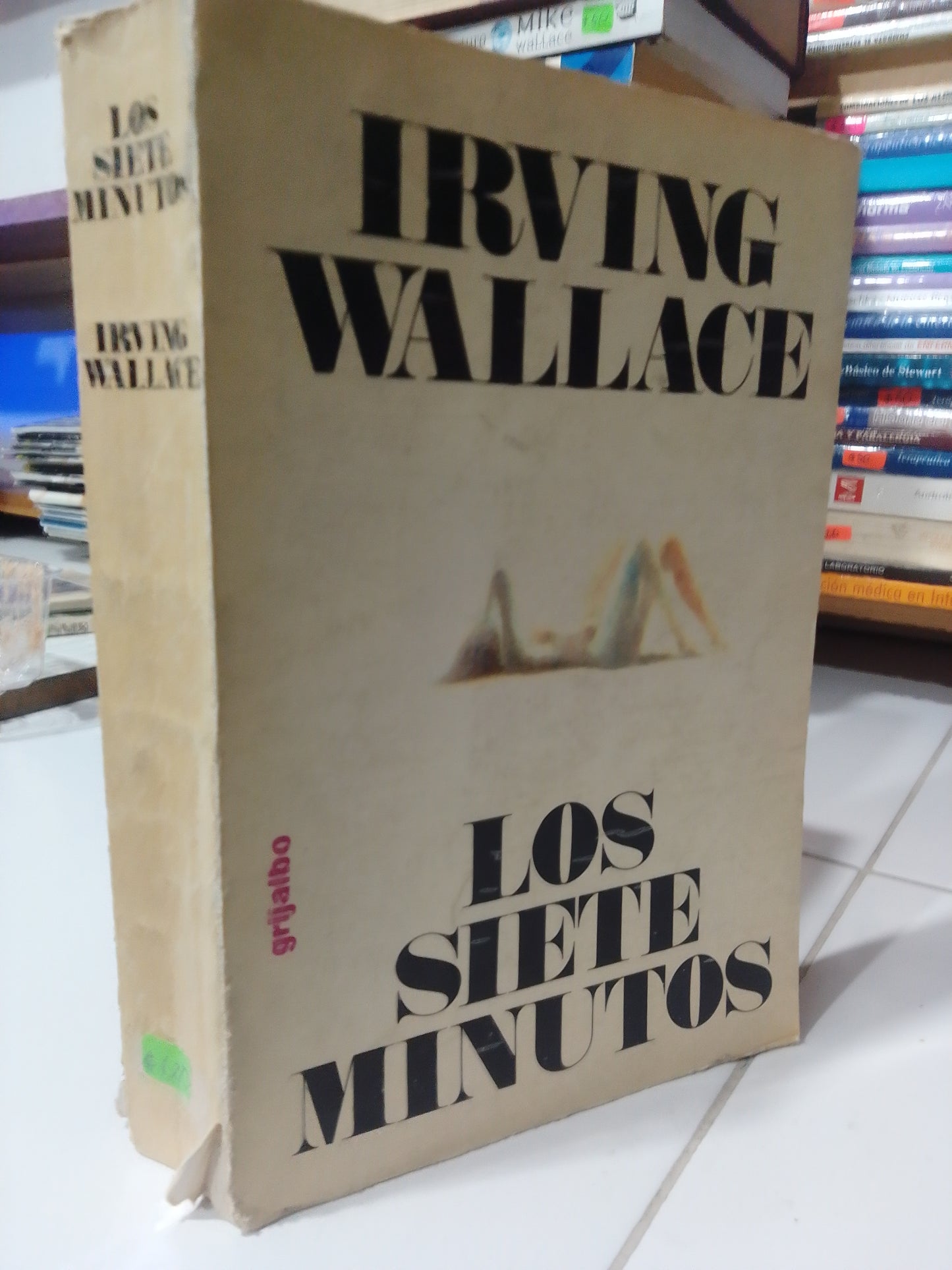 LOS SIETE MINUTOS POR IRVING WALLACE USADO NOVELA JUAREZ