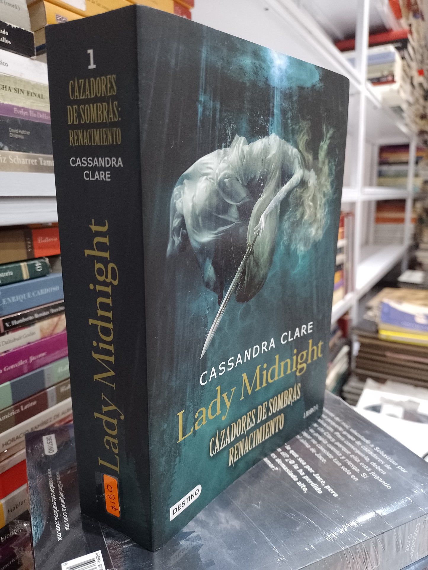 LADY MIDNIGHT CAZADORES DE SOMBRAS POR CASSANDRA CLARE USADO NOVELA JUAREZ 515