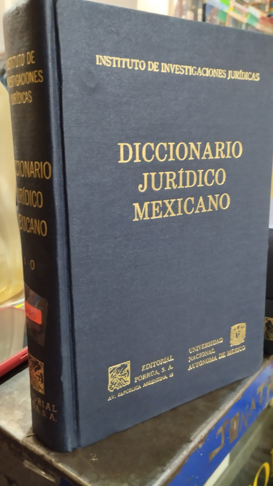 DICCIONARIO JURIDICO MEXICANO I O LIBRO USADO DERECHO ALDAMA
