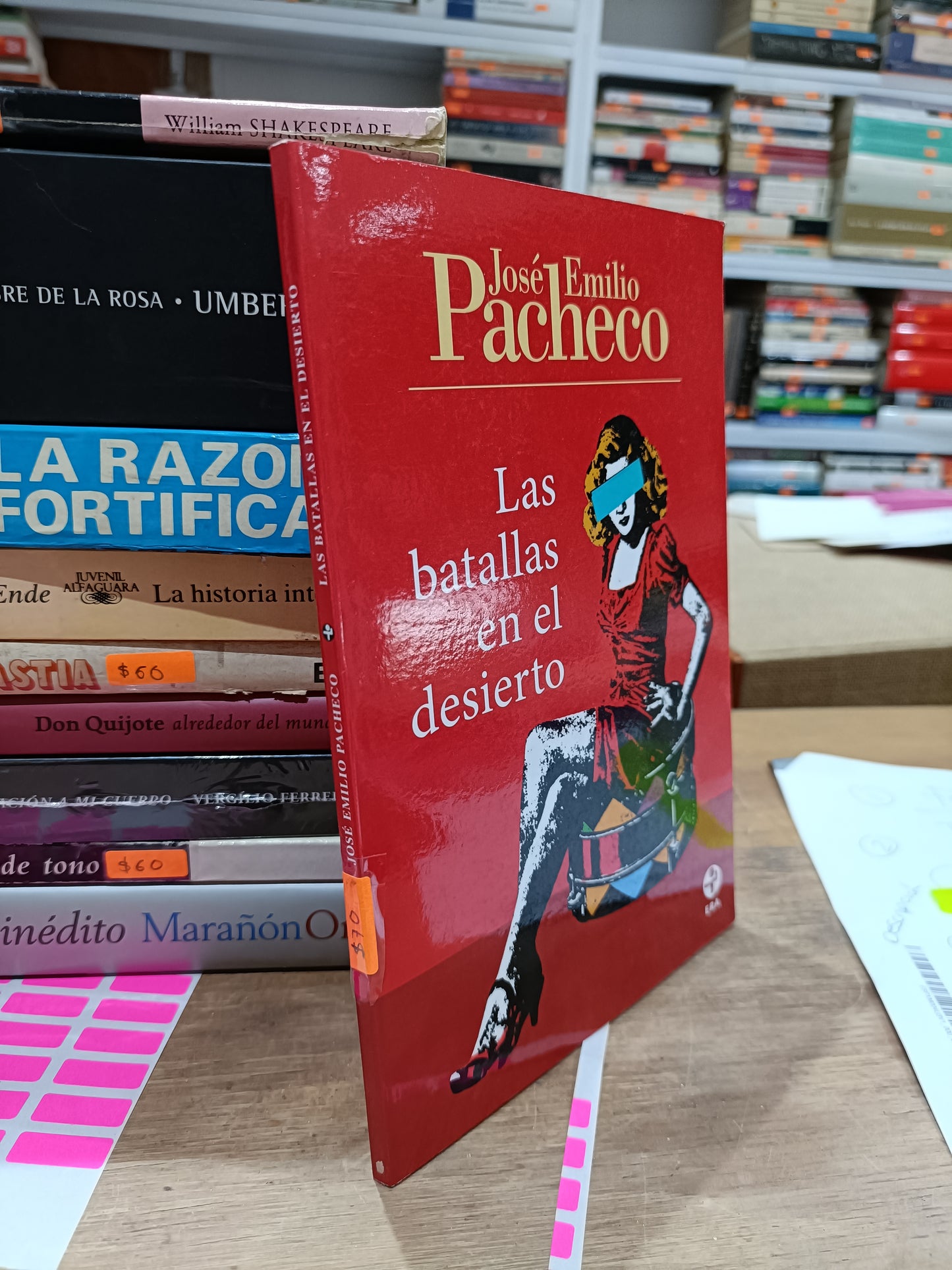 LAS BATALLAS EN EL DESIERTO POR JOSE EMILIO PACHECO USADO NOVELA JUAREZ 515