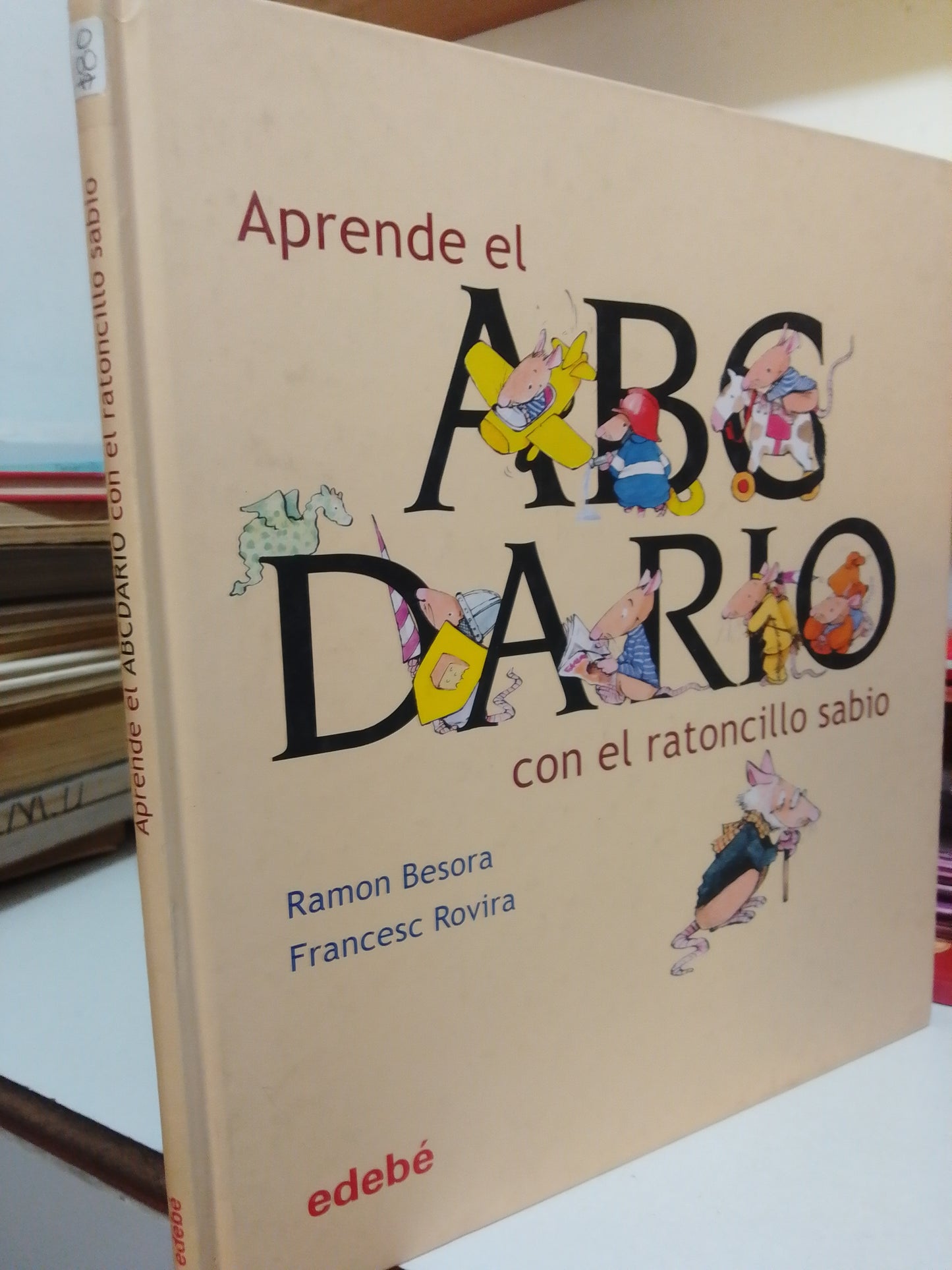 APRENDE EL ABC DARIO CON EL RATONCITO SABIO USADO INFANTIL