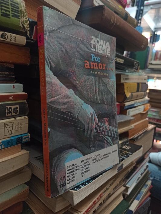 POR AMOR... POR KAREN MCCOMBIE USADO NOVELAS ALDAMA