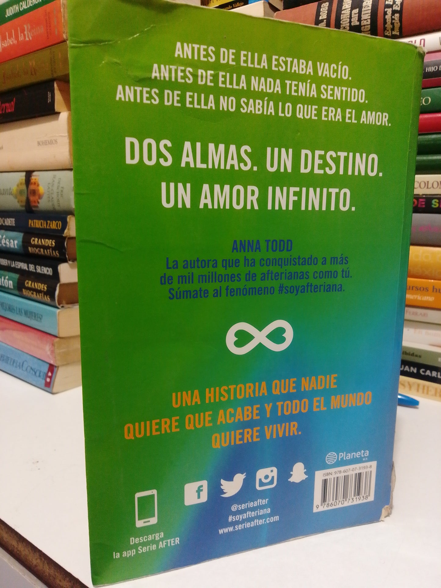 AFTER ANTES DE ELLA POR ANA TODD USADO NOVELA JUÁREZ