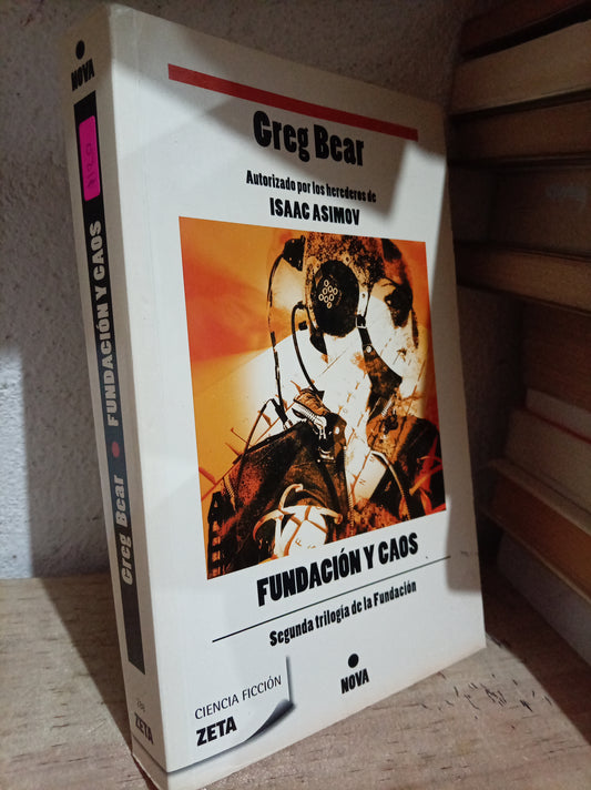 FUNDACION Y CAOS POR GREG BEAR USADO NOVELA LITERARIO 305