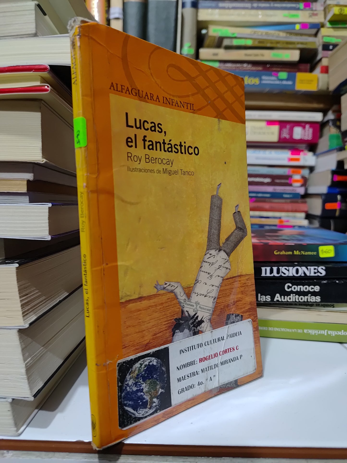 LUCAS EL FANTASTICO POR ROY BEROCAY USADO INFANTILES JUAREZ 507
