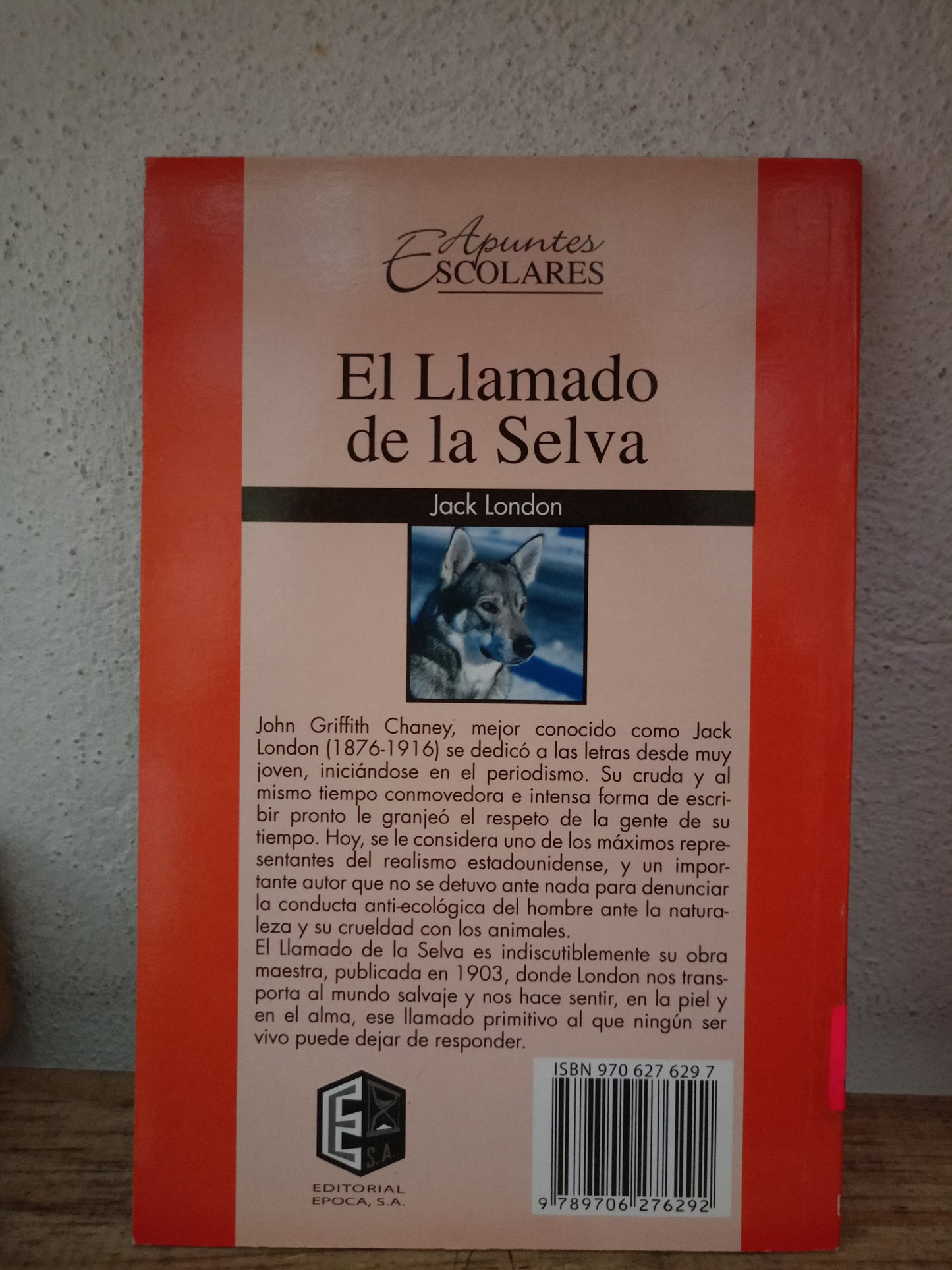 EL LLAMADO DE LA SELVA JAVK LONDON USADO INFANTIL LITERARIO 305