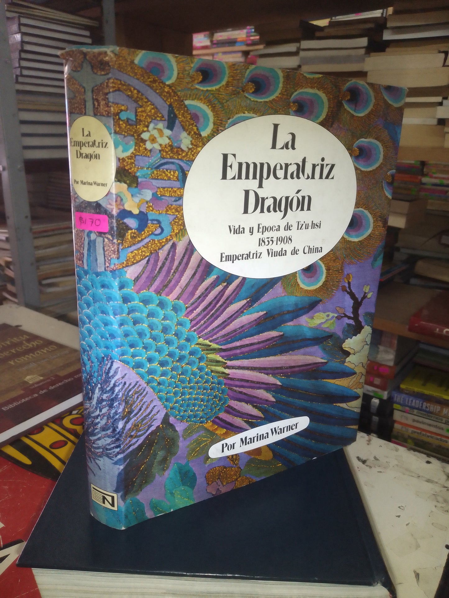 LA EMPERATRIZ DRAGÓN POR MARINA WARNER USADO HISTORIA LITERARIO 207