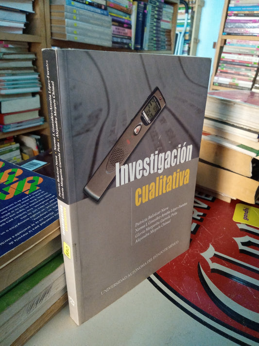 INVESTIGACIÓN CUALITATIVA POR PATRICIA BALCAZAR USADO EDUCACIÓN LITERARIO 207