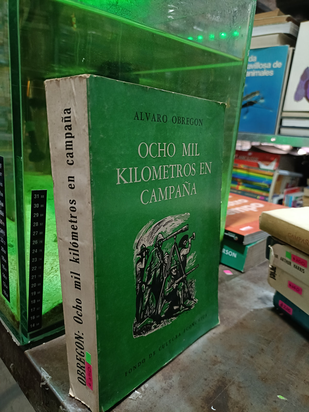 OCHO MIL KILOMETROS EN CAMPAÑA POR ALVARO OBREGON USADO SEGUNDA GUERRA ALDAMA