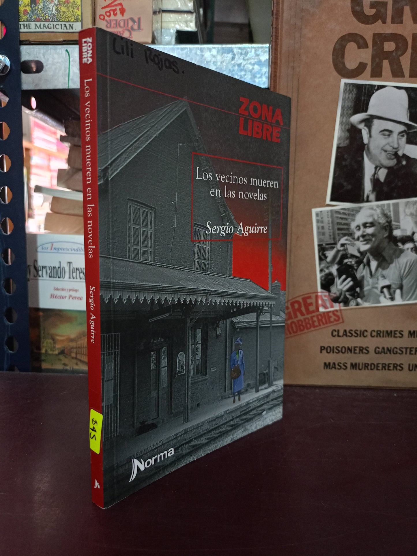 LOS VECINOS MUEREN EN LAS NOVELAS POR SERGIO AGUIRRE  USADO NOVELA LITERARIO 305
