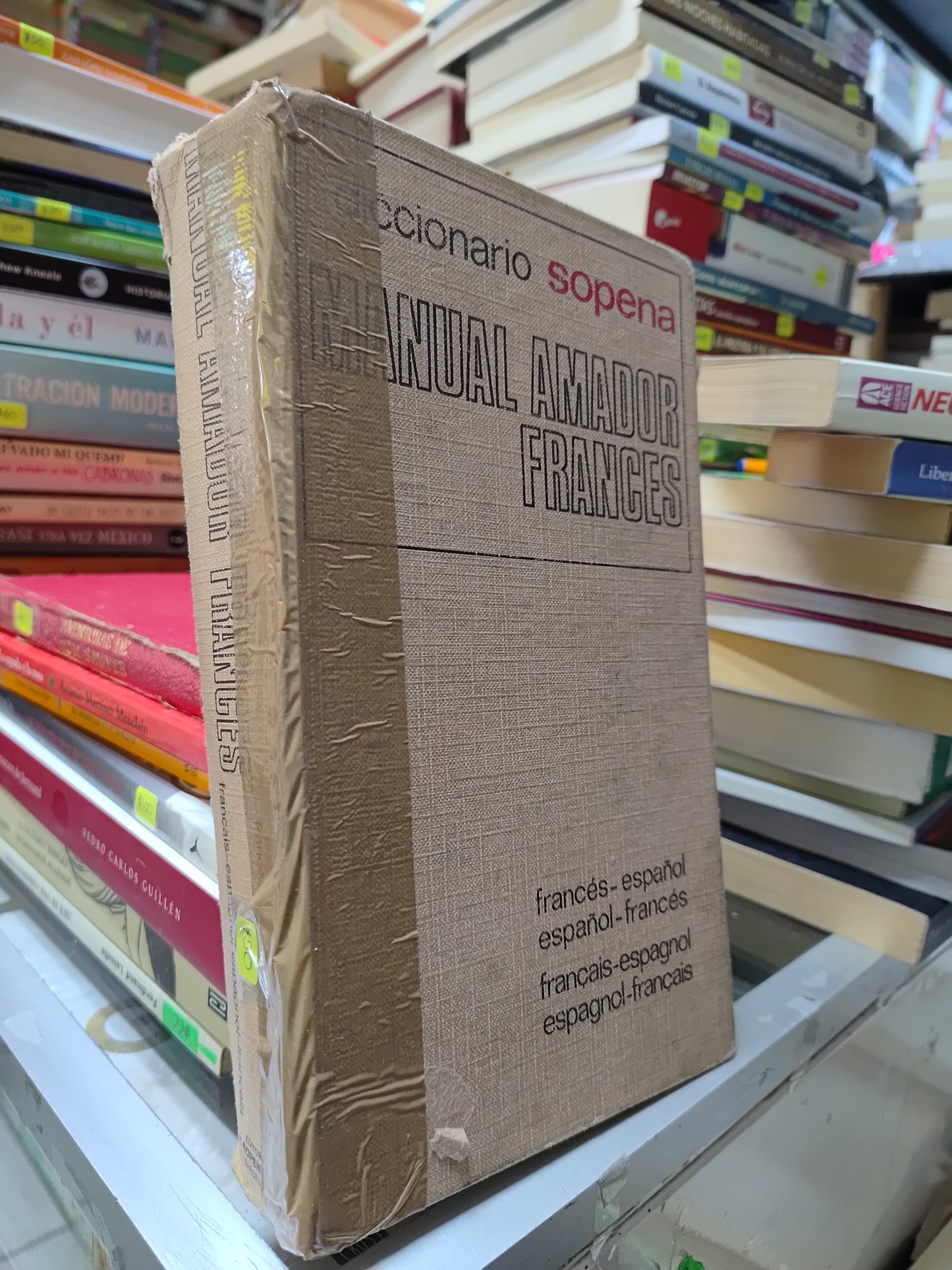 MANUAL AMADOR FRANCES POR EDITORIAL SOPENA USADO IDIOMAS JUAREZ 507