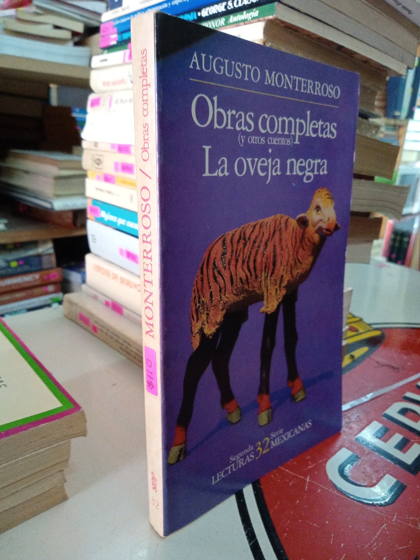 OBRAS COMPLETAS Y OTROS CUENTOS LA OVEJA NEGRA POR AUGUSTO MONTERROSO USADOS NOVELA LITERARIO 207