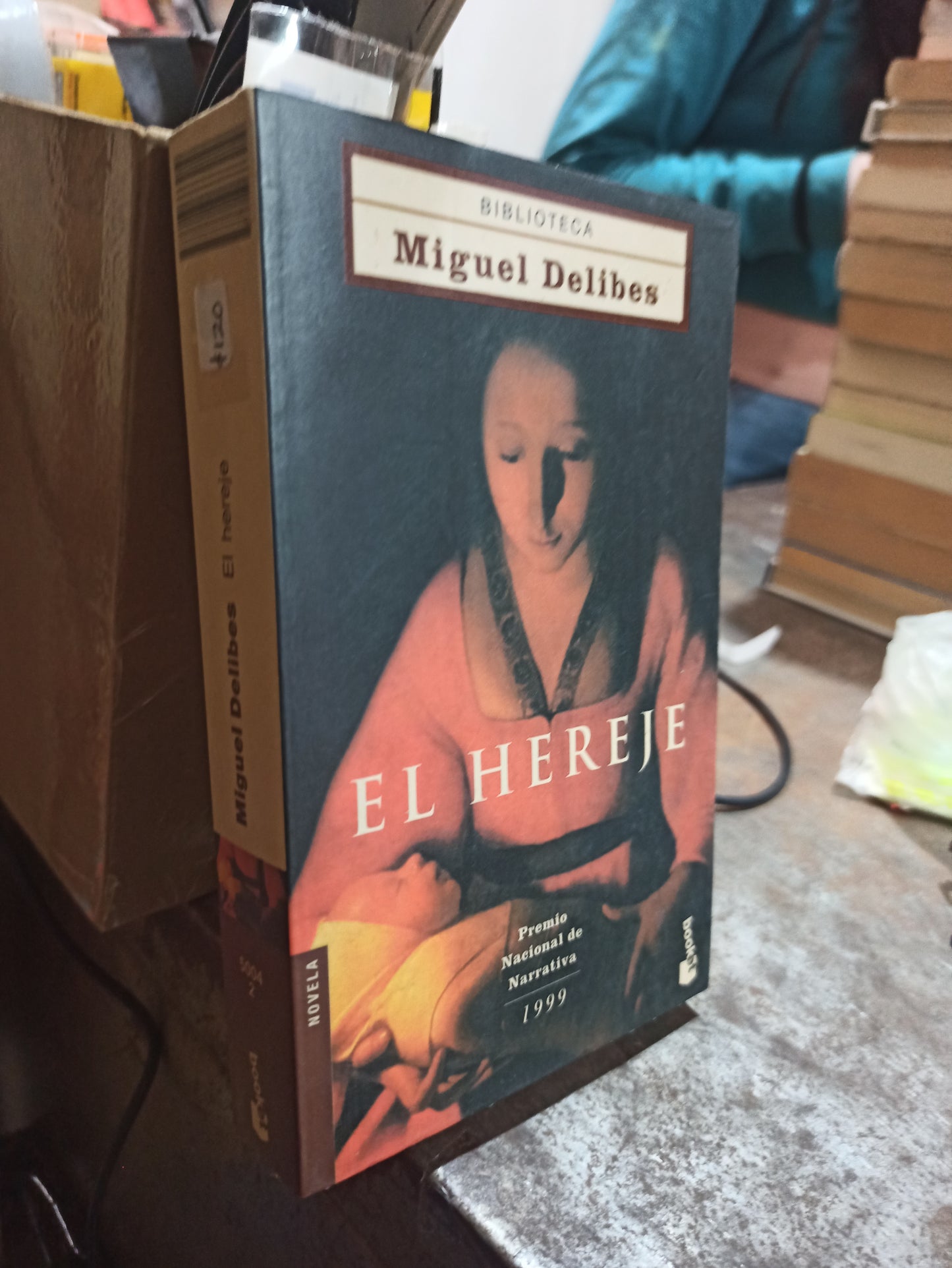 EL HEREJE POR MIGUEL DELIBES USADO NOVELAS ALDAMA