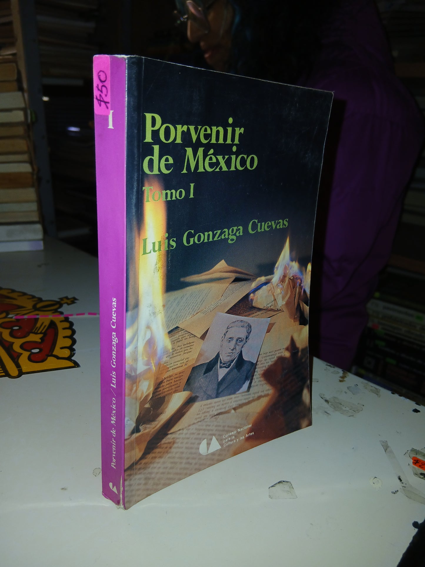 PORVENIR DE MÉXICO (TOMO I) POR LUIS GONZAGA CUEVAS USADO HISTORIA LITERARIO 207