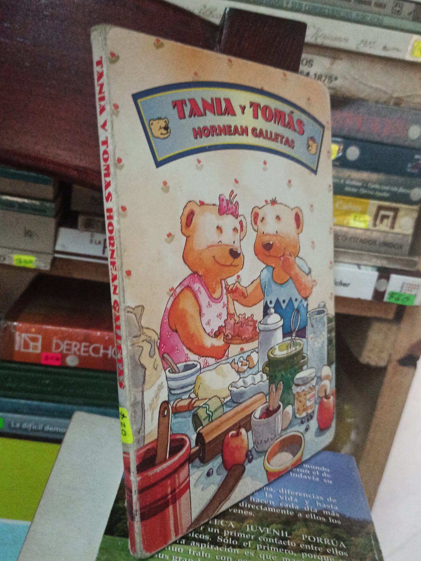 TANIA Y TOMAS HORNEAN GALLETAS POR ROBYN BRYANT USADO INFANTILES LITERARIO 207