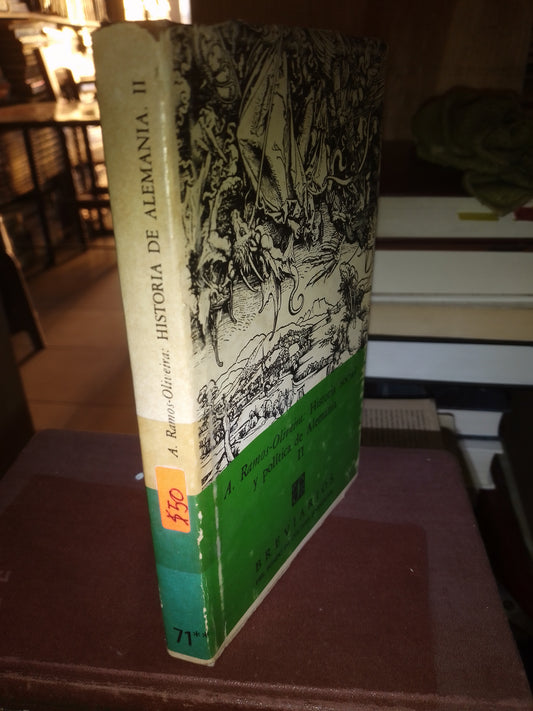 HISTORIA SOCIAL Y POLÍTICA DE ALEMANIA II POR A RAMOS USADO SOCIOLOGÍA LITERARIO 207