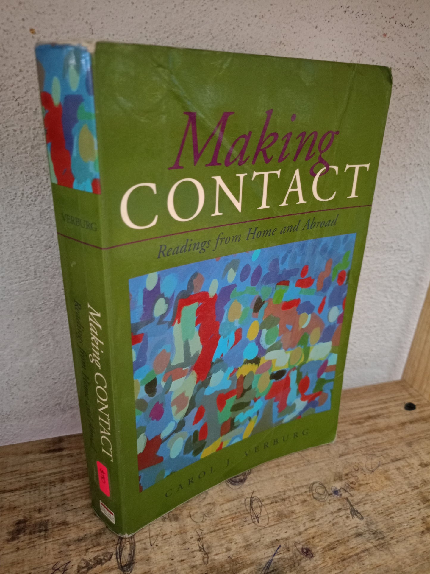 MARKETING CONTACT READINGS FROM HOME AND ABROAD FOR CAROL J. VERBURG USADO ADMINISTRACIÓN LITERARIO 305