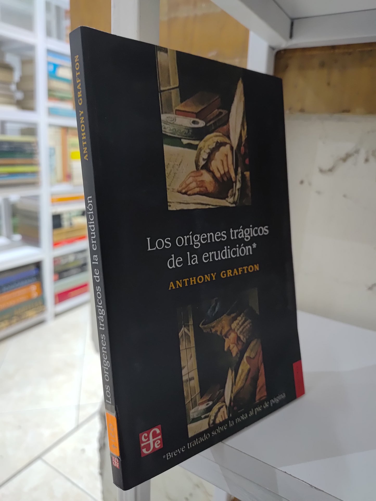LOS ORIGENES TRAGICOS DE LA ERUDICION POR ANTHONY GRAFTON USADO HISTORIA JUAREZ 515