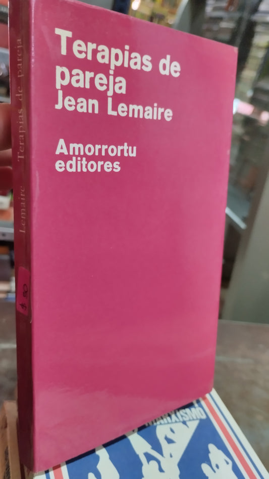 TERAPIAS DE PAREJA POR JEAN LEMAIRE LIBRO USADO PSICOLOGÍA ALDAMA