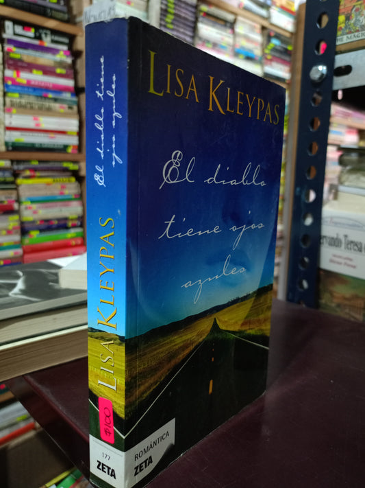 EL DIABLO TIENE OJOD AZULES POR LISA KLEYPAS USADO NOVELAS LITERARIO 305