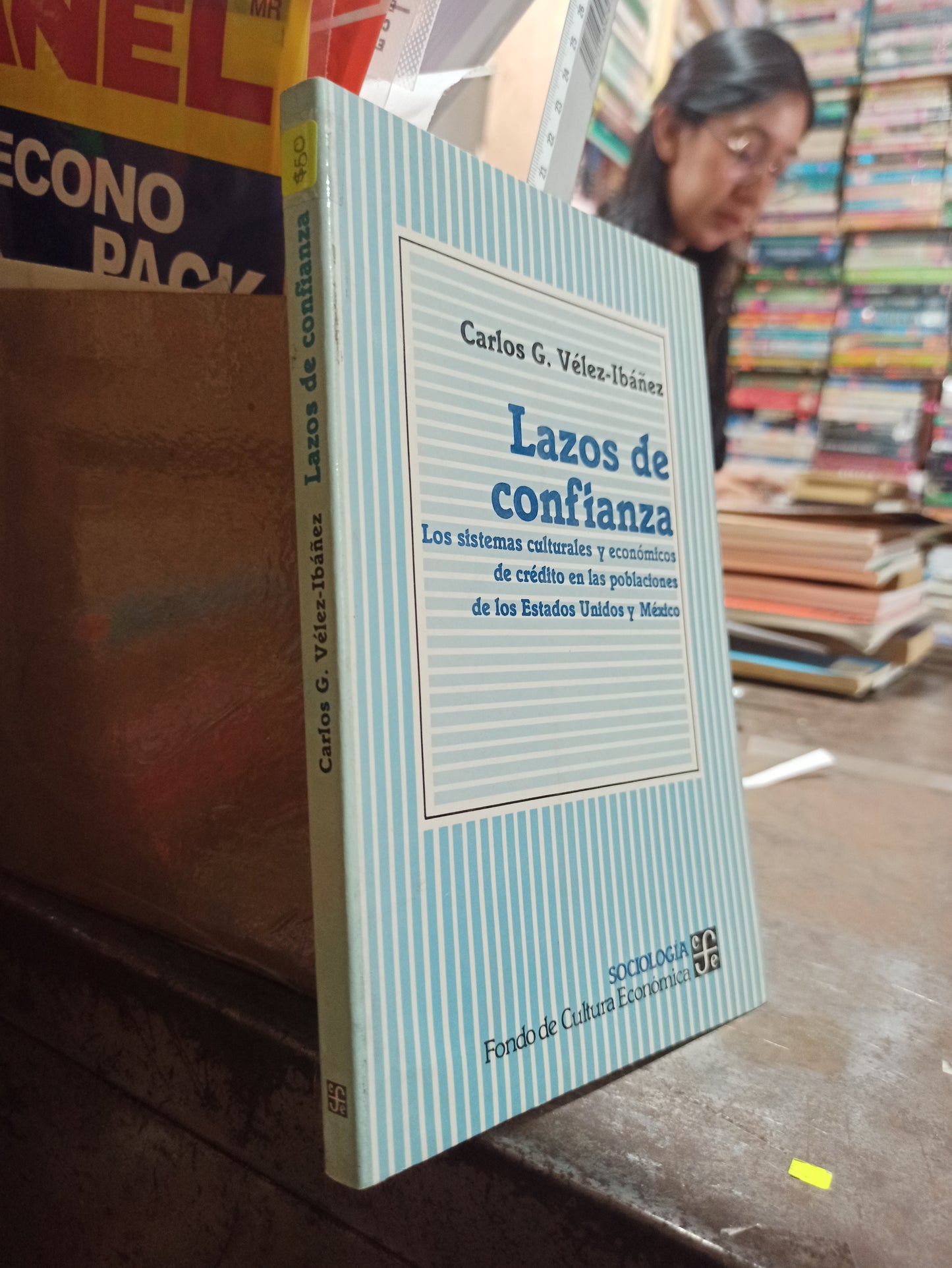 LAZOS DE CONFIANZA POR CARLOS G. VELEZ USADO HISTORIA ALDAMA
