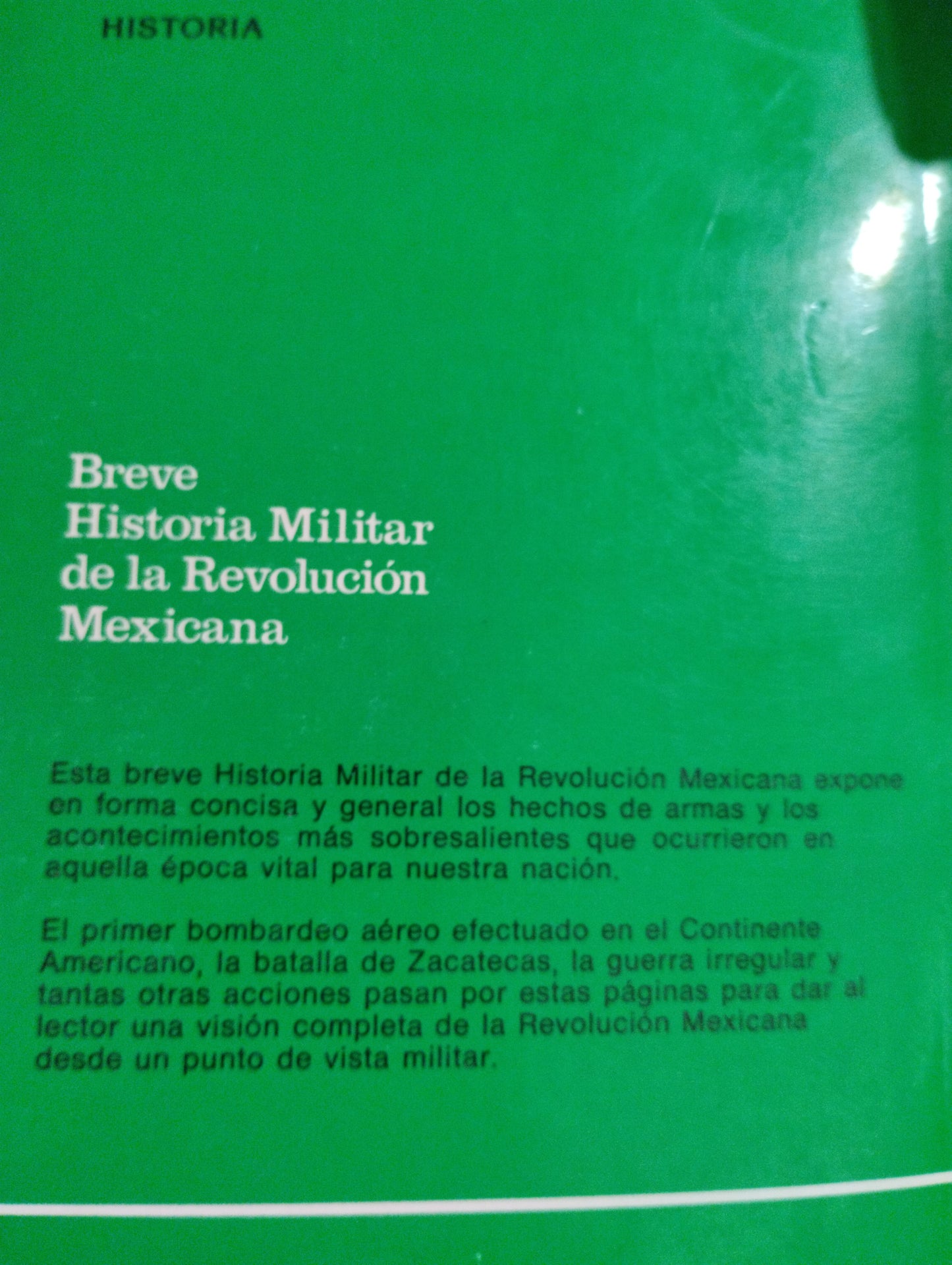 BREVE HISTORIA MILITAR DE LA REVOLUCION MEXICANA TOMO I POR LUIS GARFIAS M USADO HISTORIA ALDAMA EDITORIAL BIBLIOTECA DEL OFICIAL MEXICANO TAPA BLANDA LIBRO EN BUEN ESTADO
