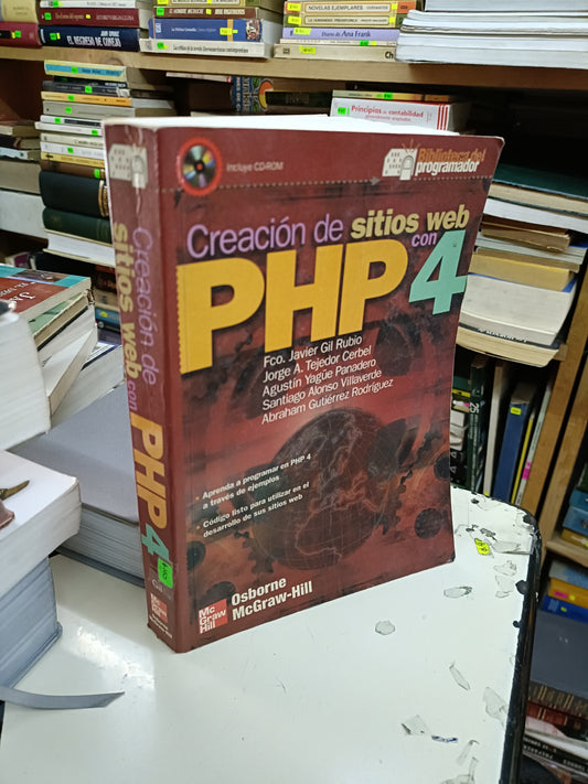 CREACIÓN DE SITIOS WEB CON PHP 4 POR GIL USADO COMPUTACIÓN LITERARIO 207