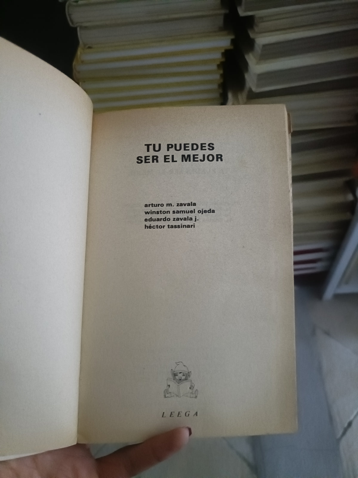 TU PUEDES SER MEJOR POR ARTURO M ZAVALA USADO SUPERACION PERSONAL JUAREZ 515