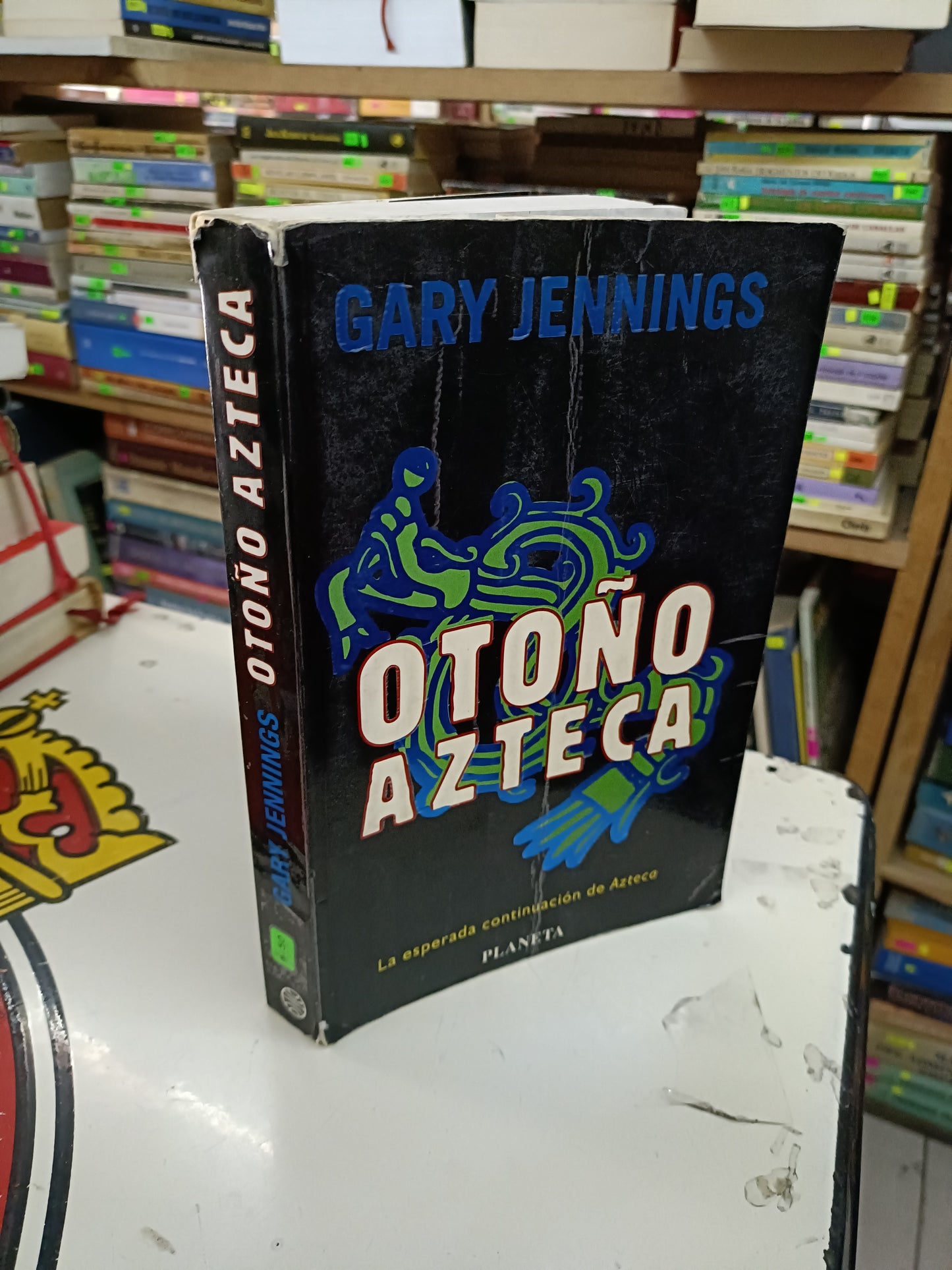 OTOÑO AZTECA POR GARY JENNINGS USADO NOVELA LITERARIO 207