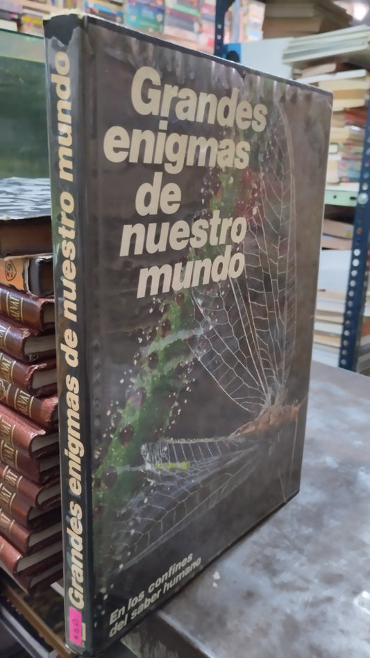 GRANDES ENIGMAS DE NUESTRO MUNDO LIBRO USADO HISTORIA ALDAMA