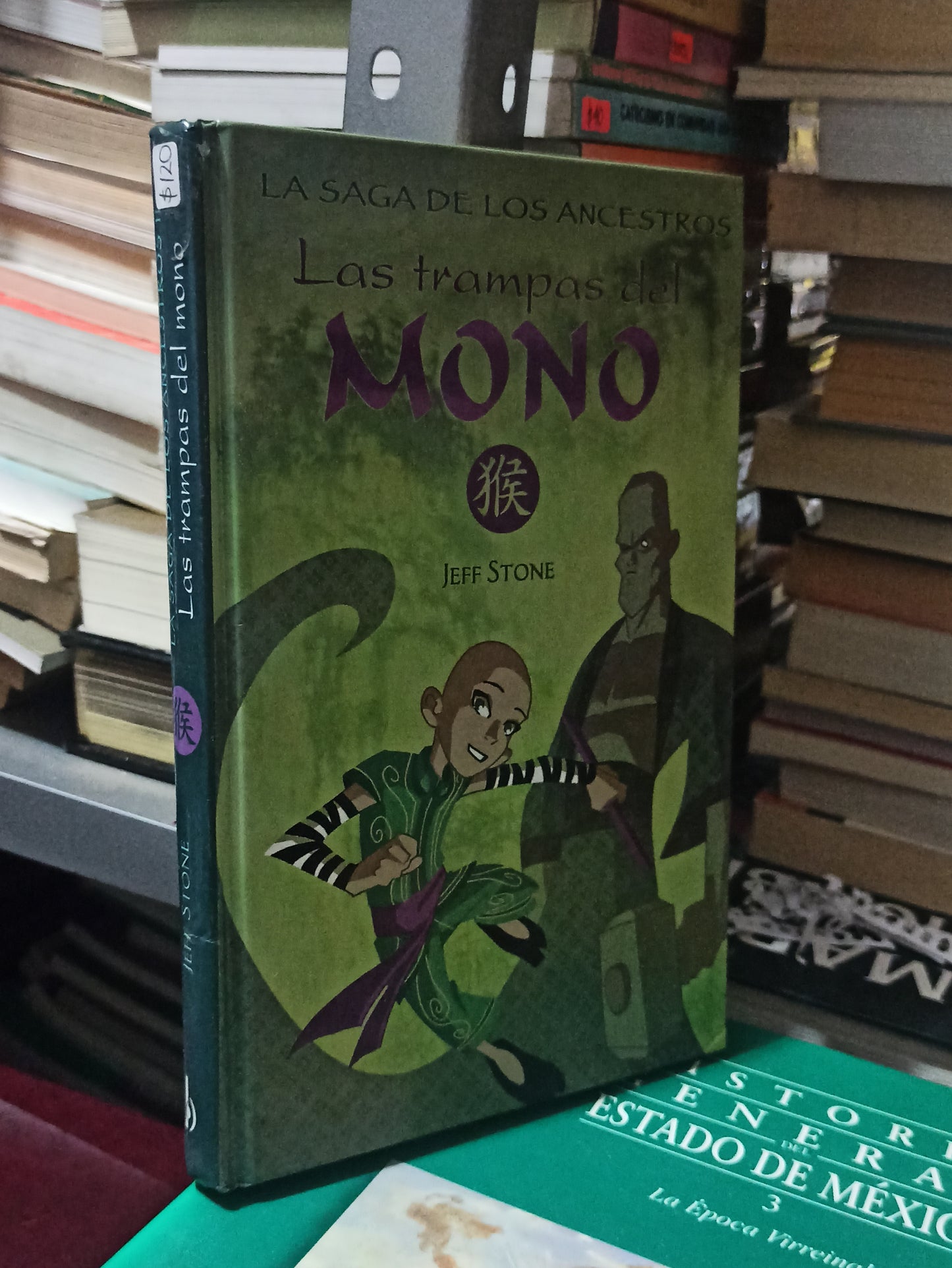 LAS TRAMPAS DEL MONO POR JEFF STONE USADO NOVELAS JUÁREZ
