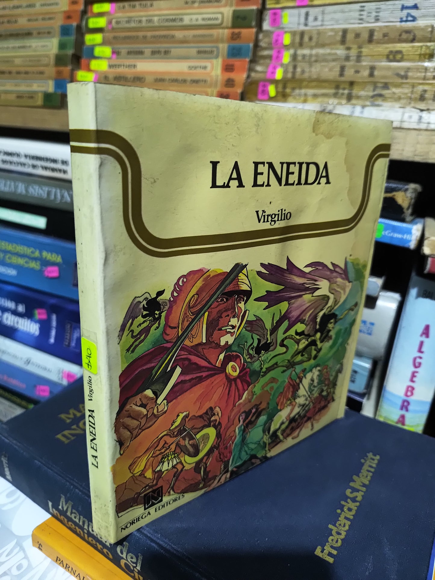 LA ENEIDA POR VIRGILIO USADO NOVELAS JUAREZ 507