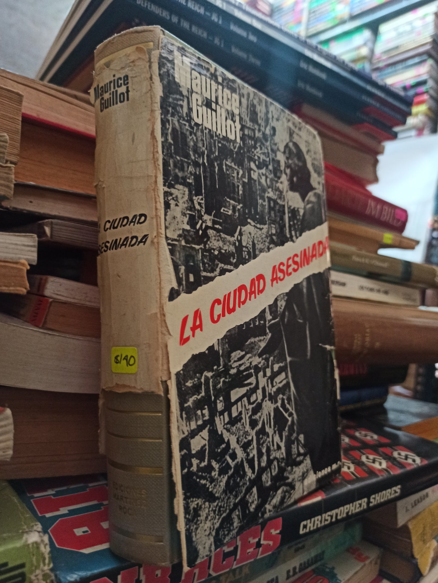 LA CIUDAD ASESINA POR MAURICE GUILLOT USADO NOVELAS ALDAMA