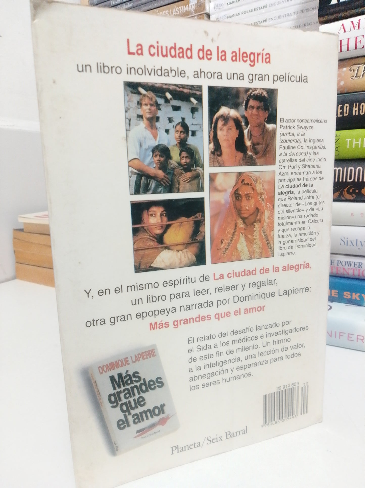 LA CIUDAD DE LA ALEGRÍA POR DOMINIQUE LAPIERRE USADO NOVELA JUÁREZ